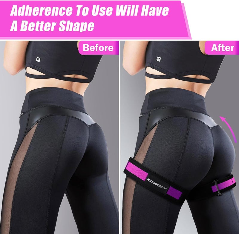 KICOSOADT Booty Bands for Women Glutes & Hip Building,BFR Bundle Booty Bands,Blood Flow Restriction Bands,Glute Bands-Best Fabric Resistance Bands for Exercising Your Butt, Squat, Thigh, Fitness - Image 3